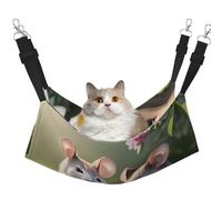 WBQLSL Hamac pour animaux mignons de taille moyenne - Hamac de couchage pour chats, furets, chiots, lapins, petits animaux