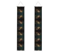 WBQLSL Jolie bannière décorative en forme d'oiseau perché - Convient pour une utilisation en intérieur ou en extérieur, décoration de fête