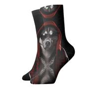 WBQLSL Jolis chaussettes chaudes et décontractées imprimées avec des chiens - Style automne-hiver - Chaussettes relaxantes et confortables pour la maison