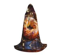 WBQLSL King Cake Cape de magicien L à motifs, convient pour adultes et adolescents, cosplay, gamme complète de tailles S, M, L