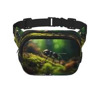 WBQLSL King of Ants Sac banane élégant à motifs Sac de voyage Sac de sport léger imperméable et résistant à l'usure