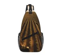 WBQLSL Land of Hope Sac à bandoulière imprimé pour l'extérieur - Sac de voyage léger, parfait pour les trajets quotidiens et le cyclisme