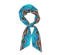 WBQLSL Les bandeaux à cheveux et foulards tendance en forme de baleines profondes peuvent être utilisés comme accessoires de vêtements, ceintures ou foulards.