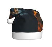 WBQLSL Les chapeaux de Noël festifs King of the Forest et les chapeaux de Noël pour adultes sont parfaits pour les fêtes de Noël d'hiver et au quotidien