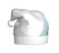 WBQLSL Les chapeaux imprimés bleus et blancs sont parfaits pour les fêtes de Noël d'hiver et au quotidien
