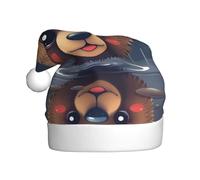 WBQLSL Les chapeaux imprimés Panda Avatar Festive et les chapeaux de Noël pour adultes sont parfaits pour les fêtes de Noël d'hiver et au quotidien
