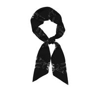 WBQLSL Longue écharpe imprimée croquis de chien abstrait pour femme, mesurant 119,1 x 7,9 cm, s'adapte parfaitement et montre un tempérament élégant avec facilité.