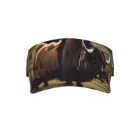 WBQLSL Mighty Highland Yak Chapeau de soleil d'été - Convient pour les sports de plein air, les loisirs quotidiens, les voyages et les vacances Noir