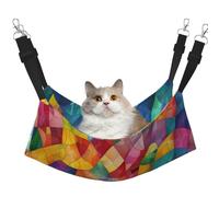 WBQLSL Mosaïque Color Chart Hamac pour animaux de compagnie - Hamac de couchage pour chats, furets, chiots, lapins, petits animaux