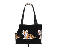 WBQLSL Naughty Tiger Sac de voyage pour animal domestique Petit sac à bandoulière pour voiture et personne