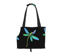 WBQLSL Nouveau Libellule Sac de Voyage Animal Petit Sac à Bandoulière pour Animaux de Compagnie pour Voitures et Personnes