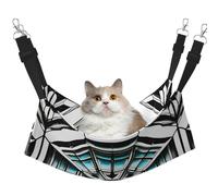 WBQLSL Octagon Building Grand hamac imprimé pour animaux de compagnie - Hamac de couchage pour chats, furets, chiots, lapins, petits animaux