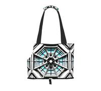 WBQLSL Octagon Building Sac de voyage pour animal domestique Petit sac à bandoulière pour voitures et personnes