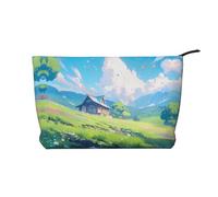 WBQLSL Peak Building Trousse de maquillage légère et compacte avec fermeture éclair