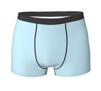 WBQLSL Petit boxer imprimé de couleur unie - Confortable pour un usage quotidien et à la maison, Noir , M