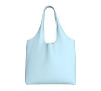 WBQLSL Petit sac à bandoulière de couleur unie - Pratique à transporter, adapté pour le shopping, le travail et l'étude, noir, taille unique