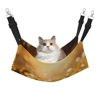 WBQLSL Platinum Hamac suspendu pour chat Motif cage à suspendre Taille M Convient pour chats, furets, chiots, lapins, petits animaux