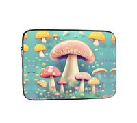 WBQLSL Pretty Little Mushrooms Housse pour ordinateur portable 10" imprimée pour ordinateur portable professionnel, décontracté ou scolaire (10-17")