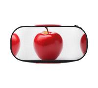 WBQLSL Red Fruits Sac de rangement imprimé gros plan papeterie - Trousse à crayons multi-compartiments portable pour étudiant