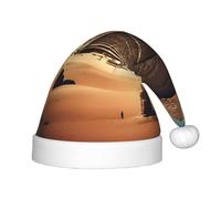 WBQLSL Rêver des pyramides de Khufu pour enfants - Chapeau de Noël pour enfants - Événement de Noël - Performance - Scène de fête de vacances - Nouvel An - Chapeau tendance pour enfants