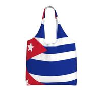 WBQLSL Sac à bandoulière avec drapeau cubain - Pratique à transporter, adapté pour le shopping, le travail et les études
