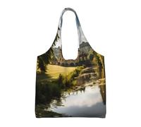 WBQLSL Sac à bandoulière Chatsworth Estate - Pratique à transporter, adapté pour le shopping, le travail et les études