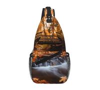 WBQLSL Sac à bandoulière de voyage à motif floral, parfait pour les trajets quotidiens, le cyclisme, la randonnée et les aventures urbaines, Fig. Ami intime et compréhensif, taille unique