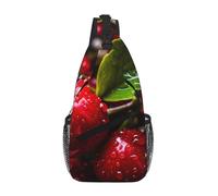 WBQLSL Sac à bandoulière de voyage à motif fruits post-récolte, parfait pour les trajets quotidiens, le cyclisme, la randonnée et les aventures urbaines, Fruits post-récolte, One Size