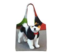 WBQLSL Sac à bandoulière noir et blanc pour chiot - Pratique à transporter, adapté pour le shopping, le travail et l'étude, noir, taille unique