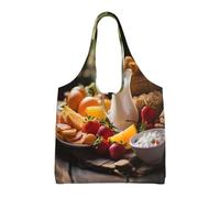 WBQLSL Sac à bandoulière pratique à transporter, adapté pour le shopping, le travail et l'étude, noir, taille unique