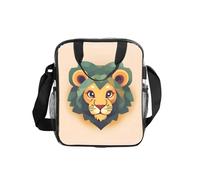 WBQLSL Sac à bandoulière transparent avec fermeture éclair et bandoulière pour homme et femme