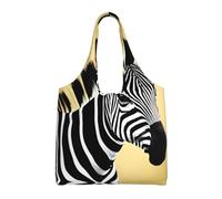 WBQLSL Sac à bandoulière zébré noir et blanc - pratique à transporter, adapté pour le shopping, le travail et les études