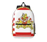 WBQLSL Sac à dos pour ordinateur portable motif drapeau du Sénat de Brême - Peut stocker des articles de bureau, de gym et de voyage