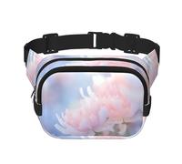 WBQLSL Sac banane imprimé en gros plan, sac à bandoulière élégant, sac de poitrine léger de voyage et de sport