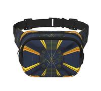 WBQLSL Sac banane multidimensionnel à motifs spatiaux, sac de sport léger, imperméable et résistant à l'usure