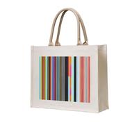 WBQLSL Sac de plage avec lignes verticales irrégulières à motifs | Parfait pour la plage, les pique-niques, les voyages et les loisirs au bord de la piscine