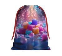 WBQLSL Sachets cadeaux imprimés pour confiserie, parfaits pour les mariages, Noël, anniversaires et anniversaires (S-L)