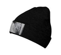 WBQLSL Sketching an Eagle Printed Ski Hat Parfait pour le cyclisme, le camping et la course à pied Reste confortable même après un port prolongé. Noir
