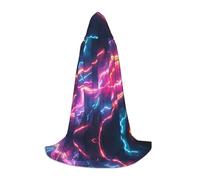 WBQLSL Streamline Current Cape de magicien à motifs S, convient pour adultes et adolescents, cosplay, gamme complète de tailles S, M, L