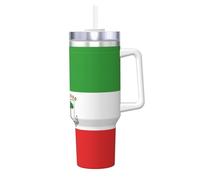 WBQLSL Tasse à glace imprimée drapeau de la Guinée équatoriale (1,2 l) - Super isolation avec effet d'isolation thermique et froid supérieur,