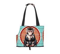 WBQLSL The Silent Monkey Sac de voyage pour animal domestique Petit sac à bandoulière pour voitures et personnes