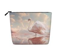 WBQLSL The White Swan. Trousse de maquillage de voyage à motifs, sac de rangement multifonctionnel, spécialement conçu pour le stockage des nécessités quotidiennes, noir, taille unique