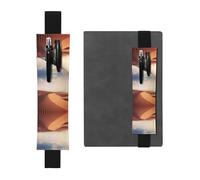 WBQLSL Trousse à crayons avec bande élastique à motif déserts, convient pour les cadeaux d'anniversaire des filles, la fête des enseignants, l'obtention d'un diplôme, la papeterie intime