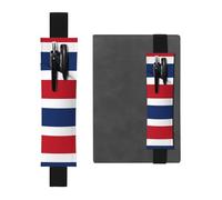WBQLSL Trousse à crayons avec bande élastique à motif drapeau néerlandais - Convient pour les cadeaux d'anniversaire des filles, la fête des enseignants, l'obtention d'un diplôme - Boîte cadeau