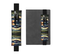 WBQLSL UFO Landing Trousse à crayons avec bande élastique pour filles Cadeau d'anniversaire / fête des enseignants / remise de diplôme