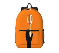 WBQLSL Un sac à dos pour ordinateur portable à motif cuillère argentée - peut stocker des articles de bureau, de gym et de voyage