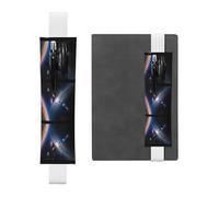 WBQLSL Un univers fascinant - Porte-stylo réglable en cuir - Marque-page - Parfait pour la rentrée des classes - Cadeau de Noël