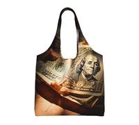 WBQLSL USD Sac à bandoulière - Pratique à transporter, adapté pour le shopping, le travail et l'étude, noir, taille unique