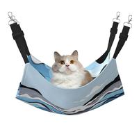 WBQLSL Waves Lapping at The Rocks Hamac moyen pour animal domestique - Hamac de couchage pour chats, furets, chiots, lapins, petits animaux