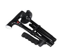 WBRSybUK Canne de sureau télescopique pliable à LED avec alarme pour marche Trusty Sticks Hauteur réglable Anti-chute Anti-chute Veilleuse Béquilles pour personnes âgées